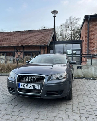 Audi A3 cena 21800 przebieg: 222000, rok produkcji 2006 z Olsztyn małe 211